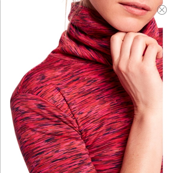 NWT Free People Sunshine Space Dyed Turtleneck - Picture 4 of 5